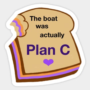 Plan C Sticker